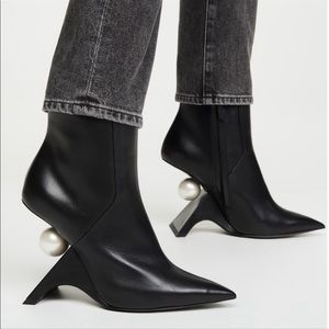 Nicholas Kirkwood Pearl heel Jazzelle ankle boots size 39 9